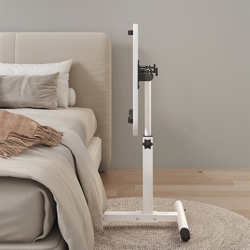 Minimalist Foldable Lift-Top Steel Frame Side Table