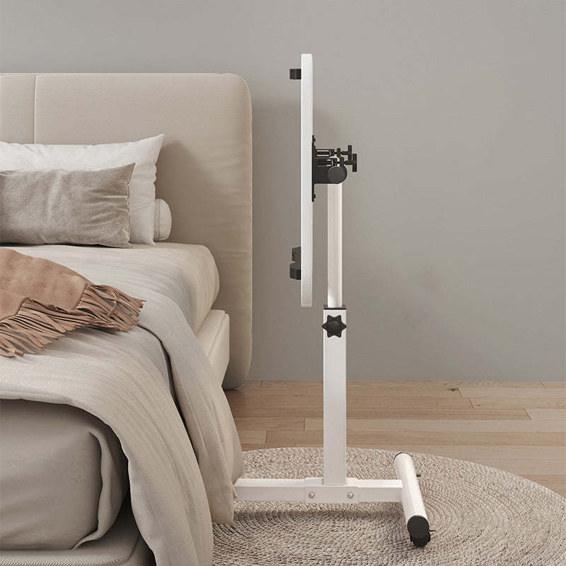 Minimalist Foldable Lift-Top Steel Frame Side Table