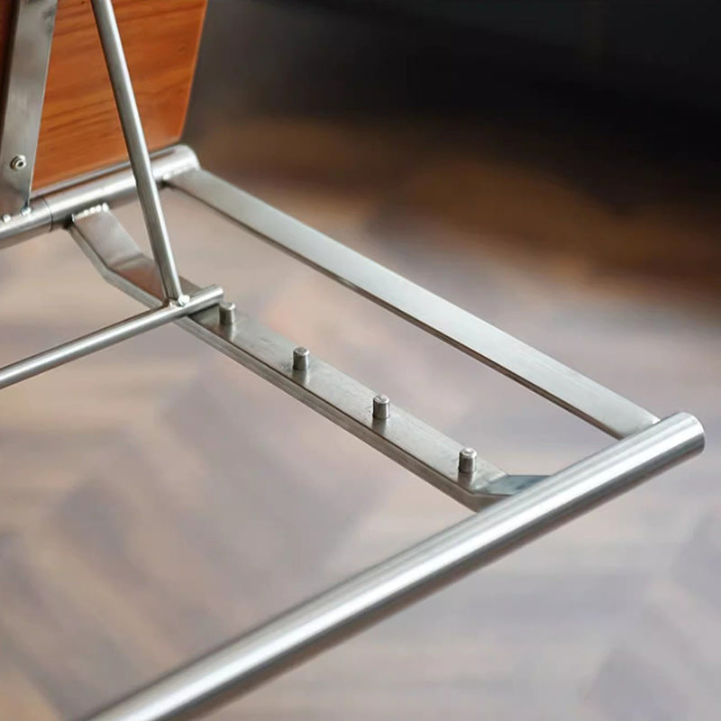 Nordic Wood Steel Liftable Side Table