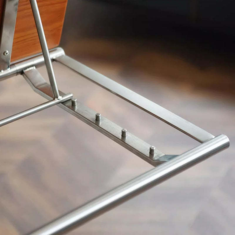 Nordic Wood Steel Liftable Side Table