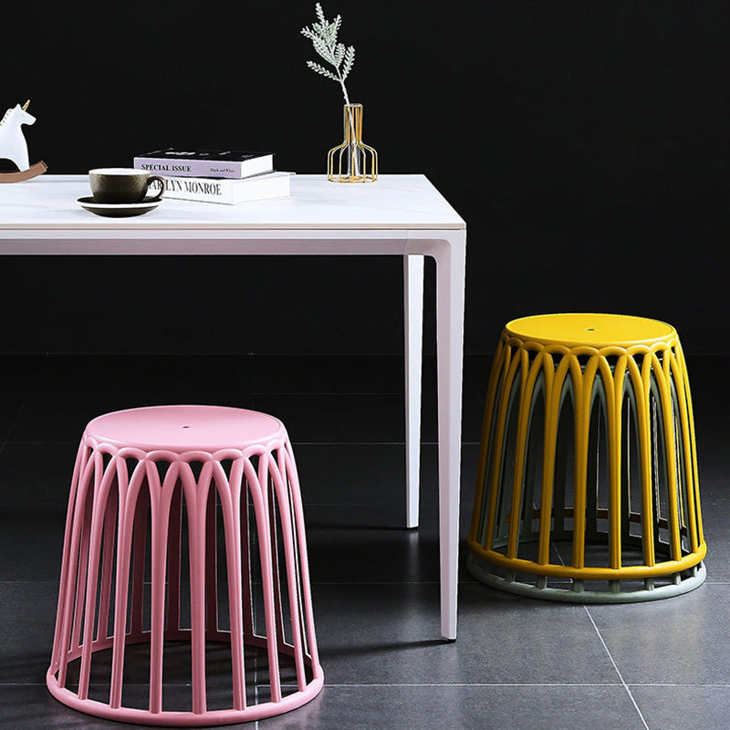 Scandinavian Skeleton Armless Dining Chair