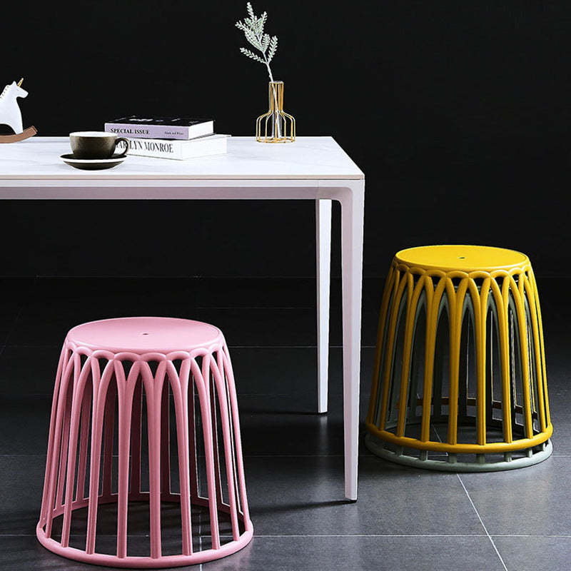 Scandinavian Skeleton Armless Dining Chair
