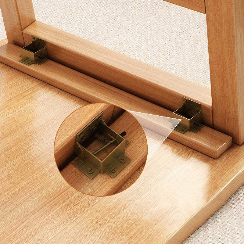 Minimalist Foldable Solid Wood Coffee Table