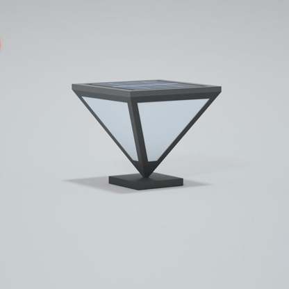 Solar Powered Geometric Shape LED Waterproof Solar Lights Outdoor Lamp