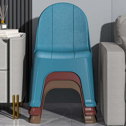 Minimalist Half Round Plastic Chair