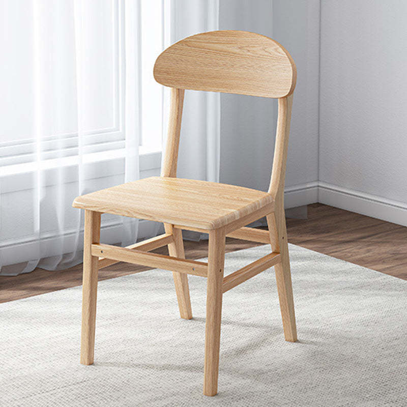 Nordic Wood Elliptical Dining Chair