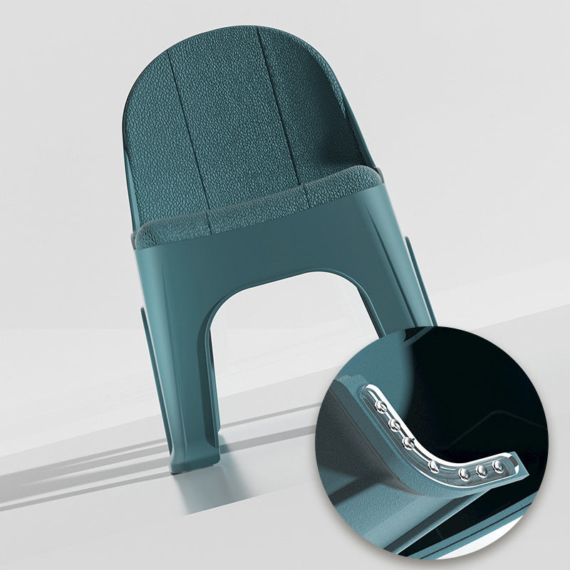 Minimalist Half Round Plastic Chair