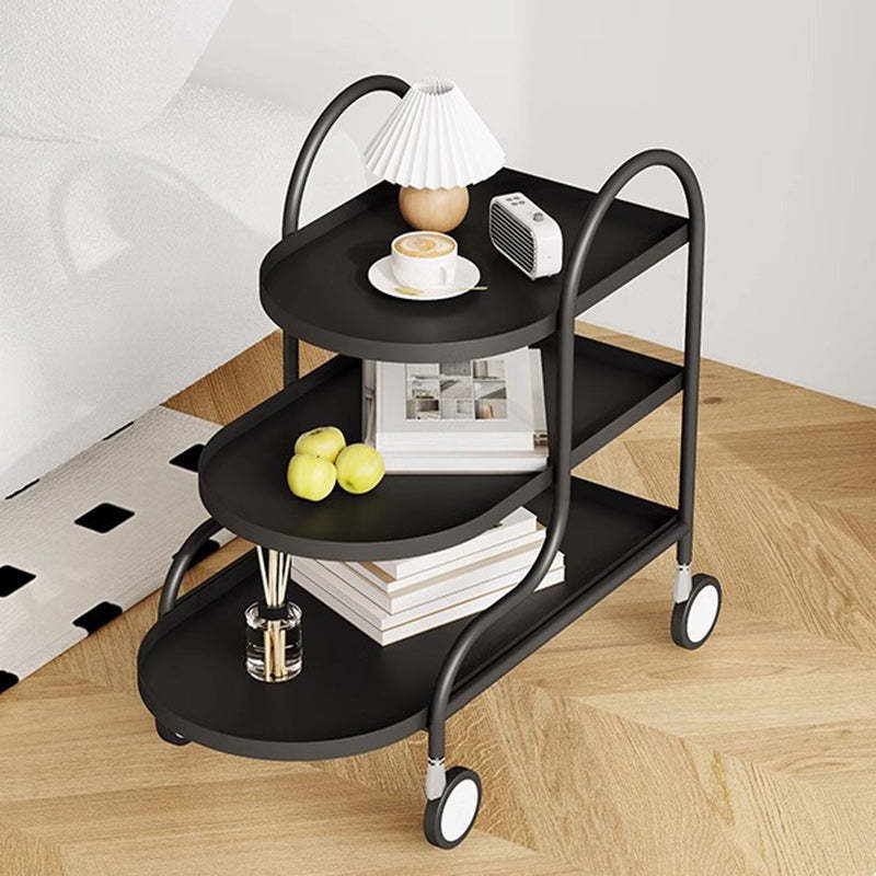 Minimalist Steel 3-Tier Side Table