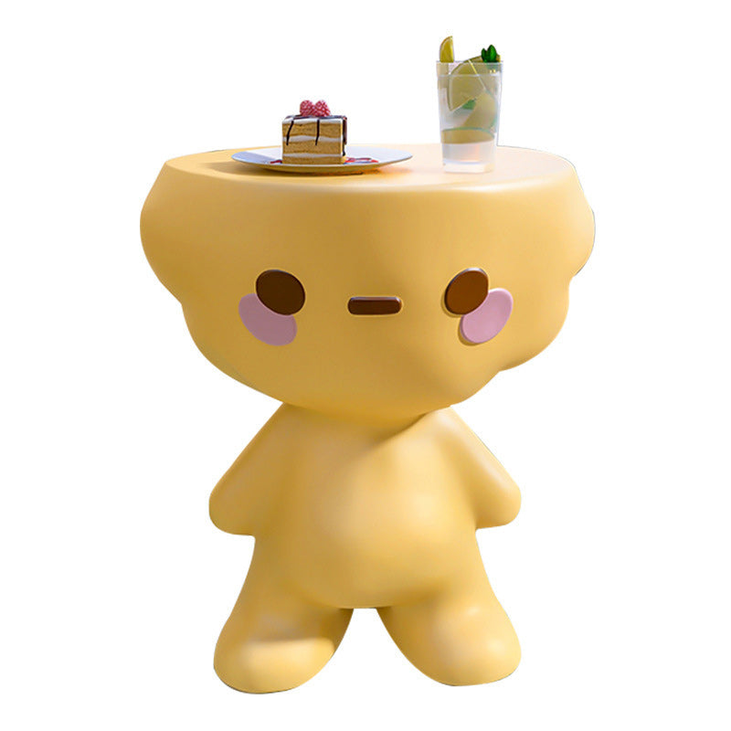 Modern Art Deco Kids Cartoon Resin End Table