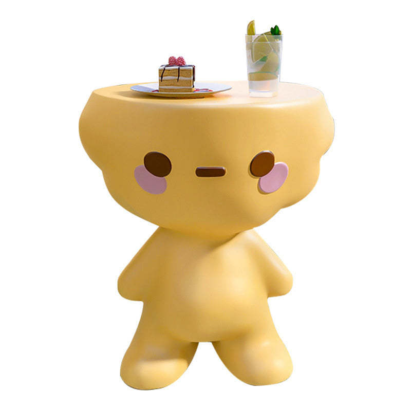 Modern Art Deco Kids Cartoon Resin End Table
