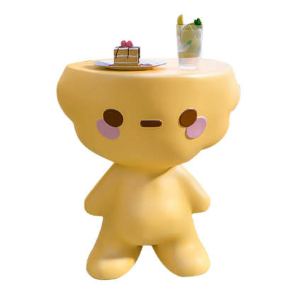 Modern Art Deco Kids Cartoon Resin End Table