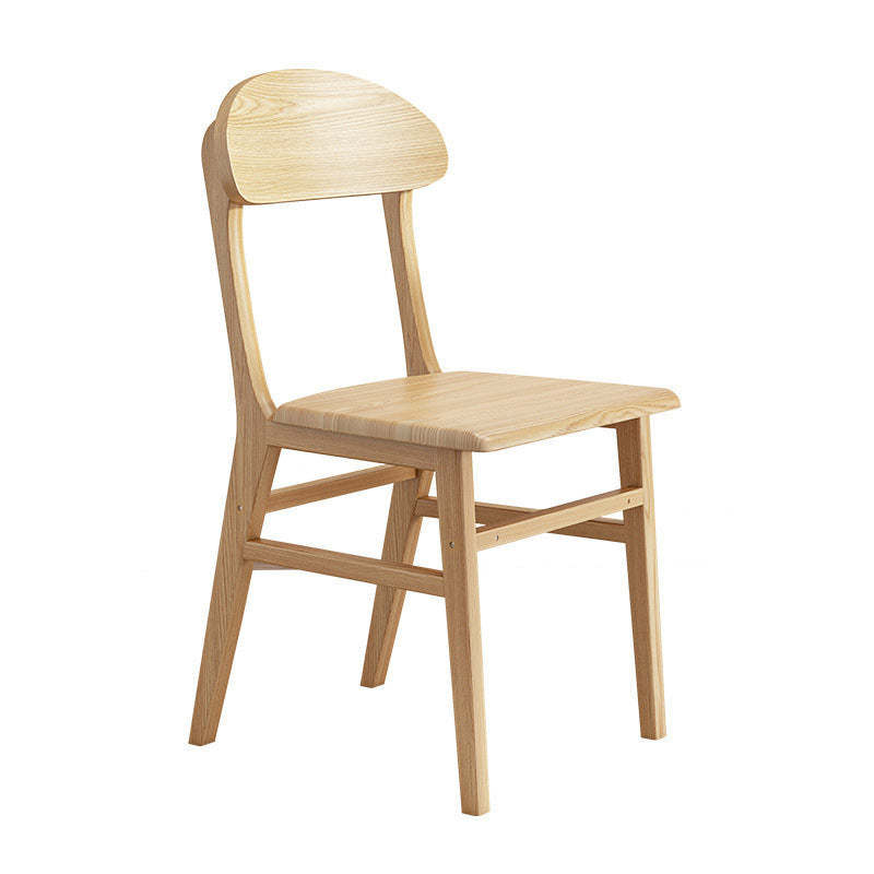 Nordic Wood Elliptical Dining Chair