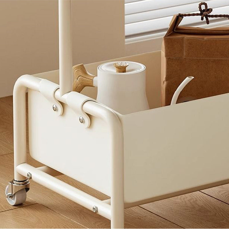 Modern Rectangular Iron Glass End Table