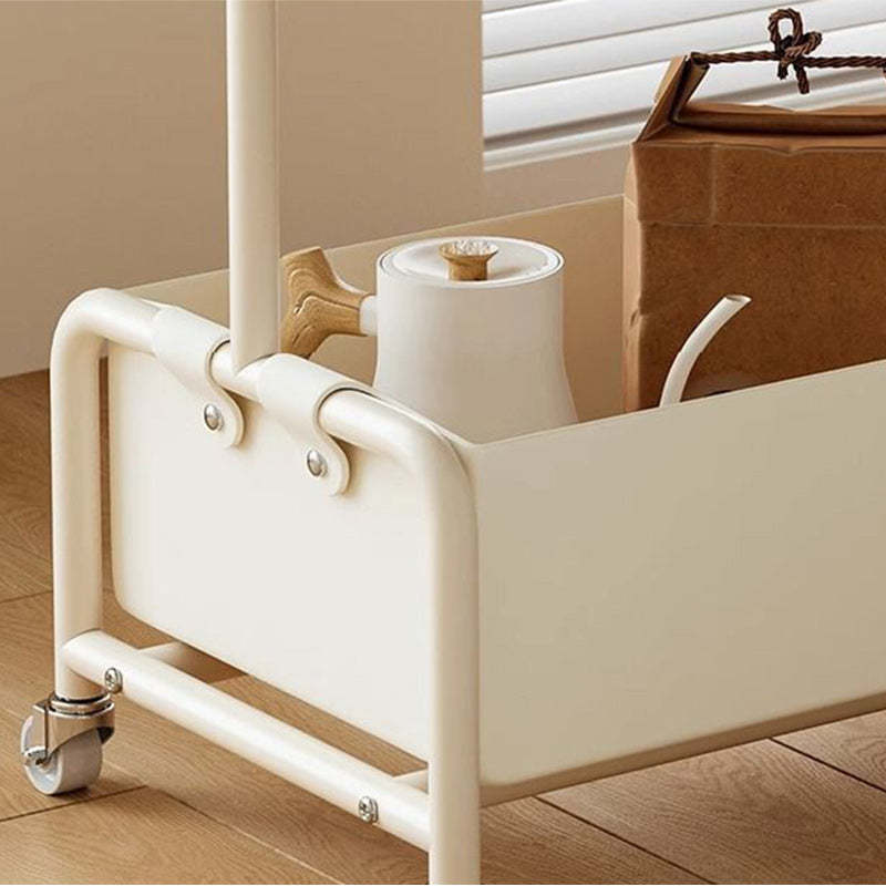 Modern Rectangular Iron Glass End Table