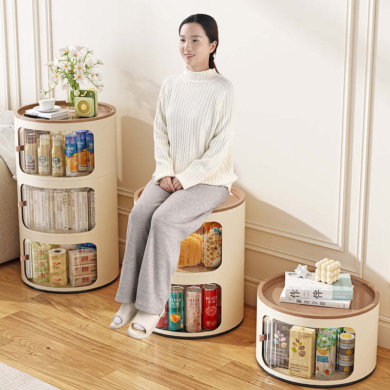 Round PET End Table