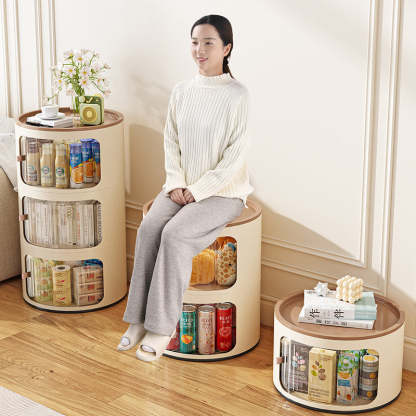 Round PET End Table