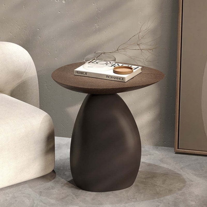 Scandinavian Irregular Base Resin Coffee Table