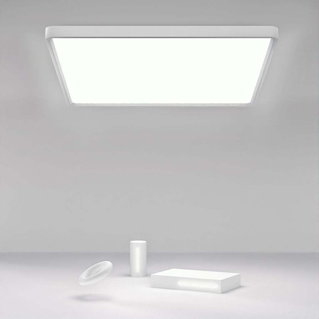 Soft White Flat Flush Mount