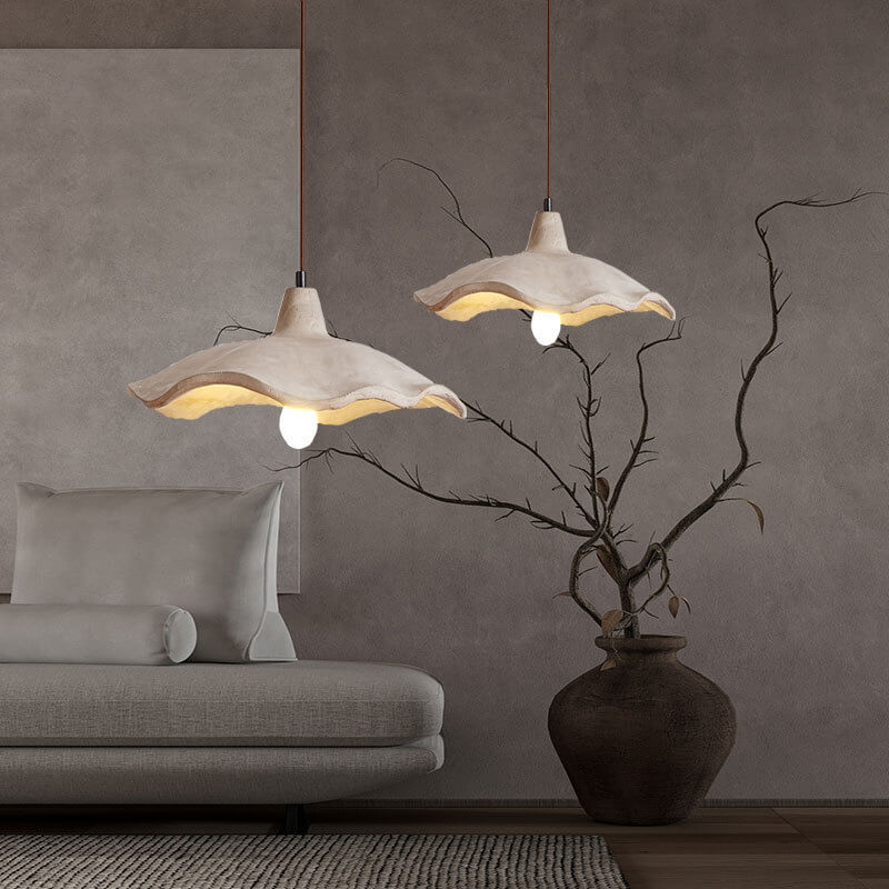 Lighom japanese flower island cement chandeliers — 1 - Small / 220V-240V (UK/AU)