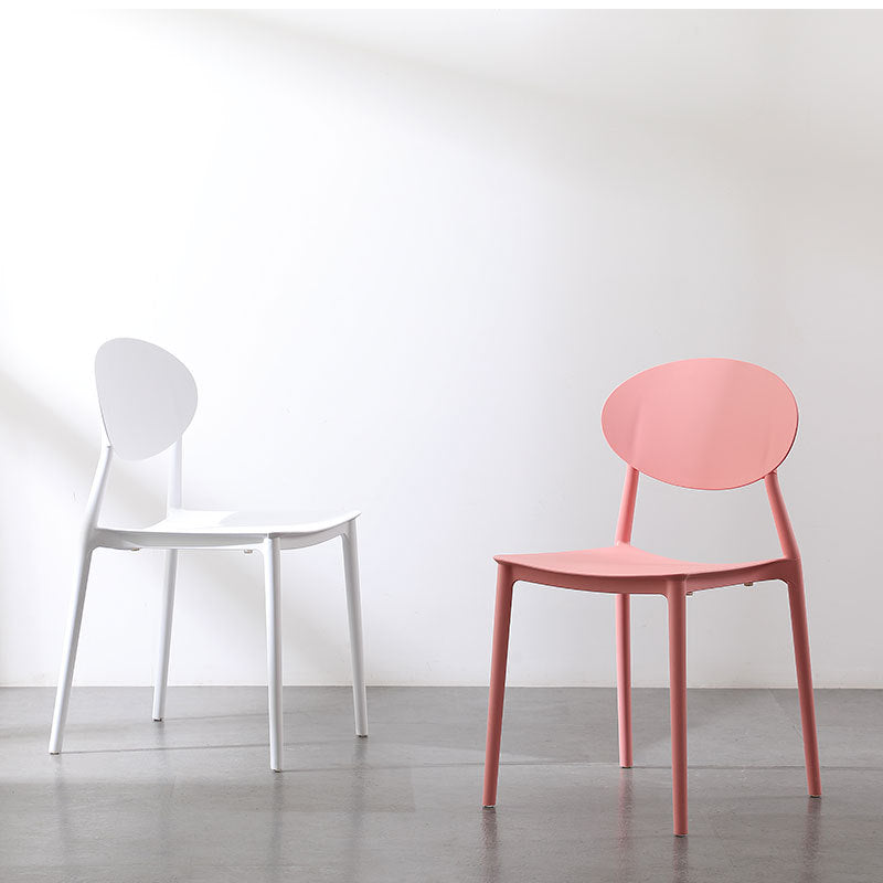 Nordic Square Plastic Chair