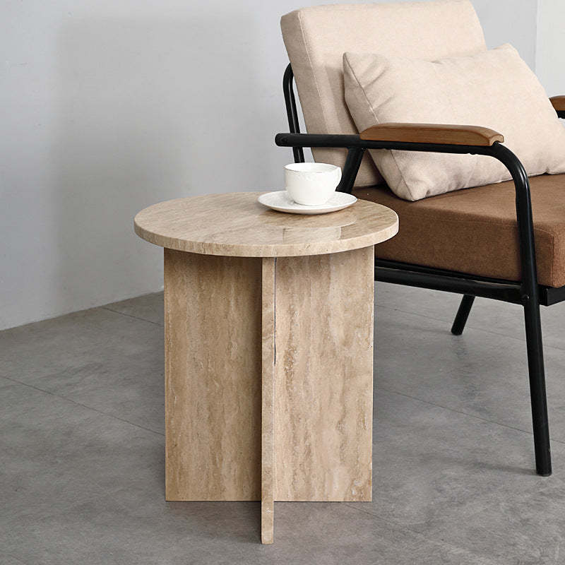 Minimalist Cross Stone Coffee Table
