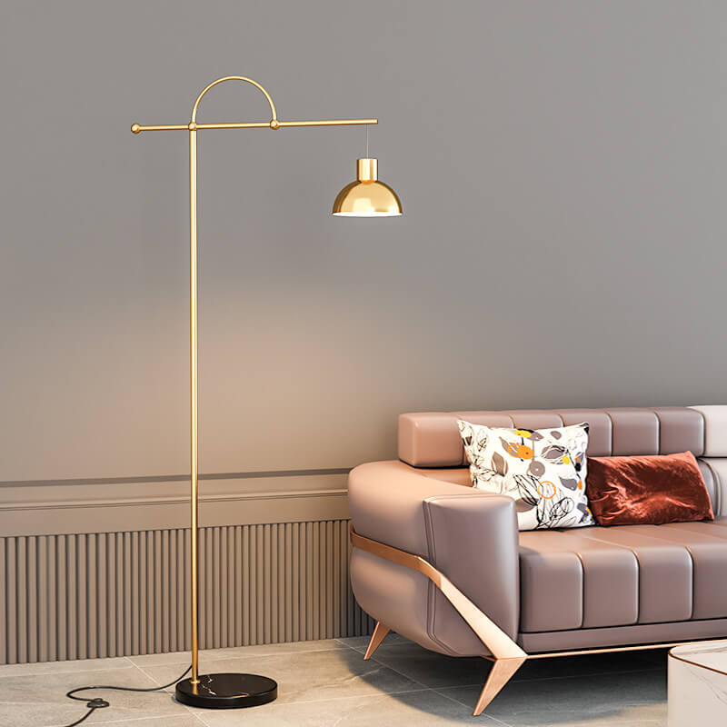 Post-Modern Fishing Rod Dome Floor Lamp
