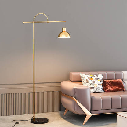 Post-Modern Fishing Rod Dome Floor Lamp