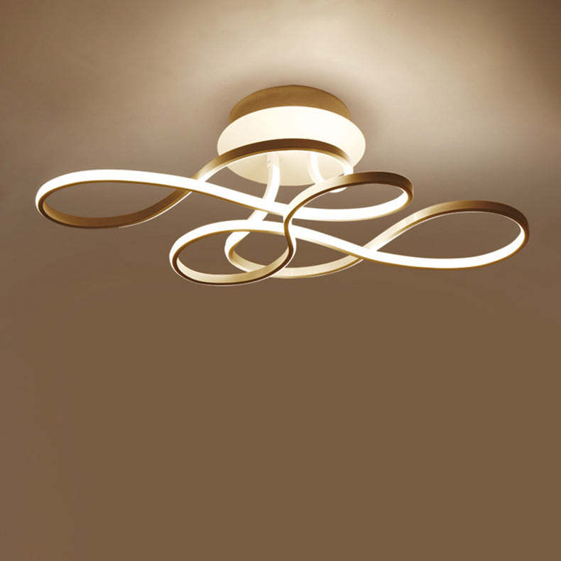 Transitional Irregular Strip Aluminum Ceiling