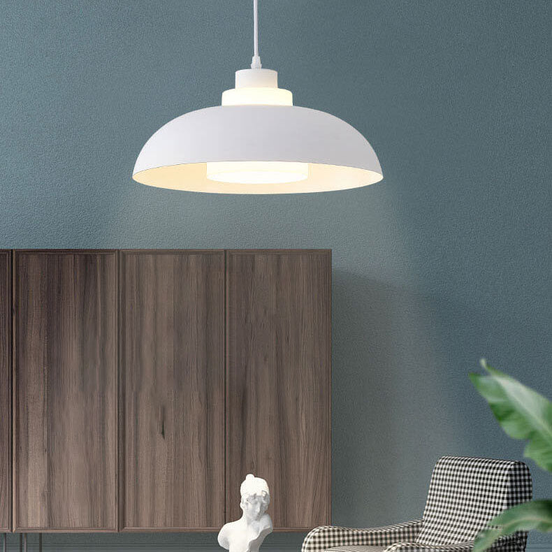 Modern Macaron Acrylic Aluminum Pendant Light