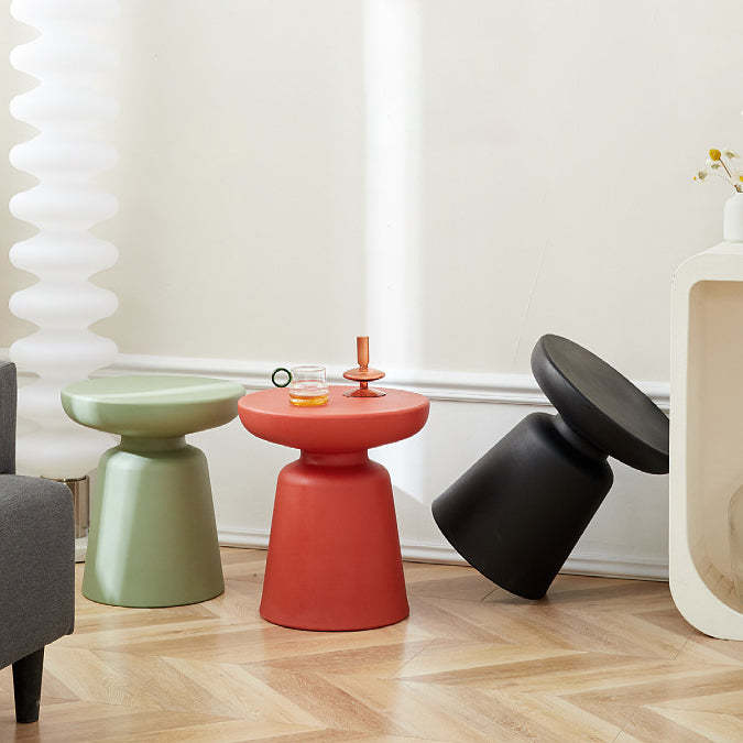 Scandinavian Mushroom End Table