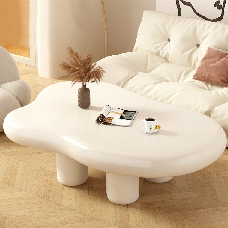 Minimalist Cream Cloud Coffee Table