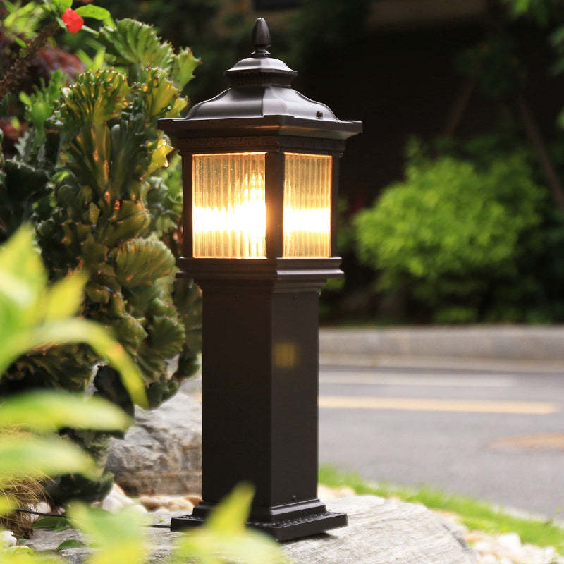 Chinese Palace Roof Pillar Aluminum Landscape