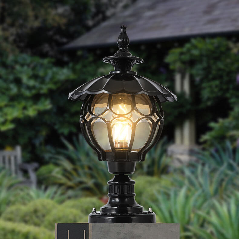 European Round Column Outdoor Landscape Light