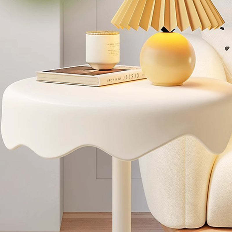 Contemporary Ice Cream Steel End Table