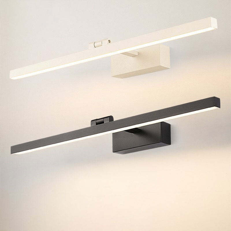 Minimalist Long Iron Aluminum LED Vanity Sconce
