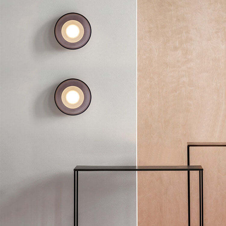 Nordic Vintage Glass LED Sconce