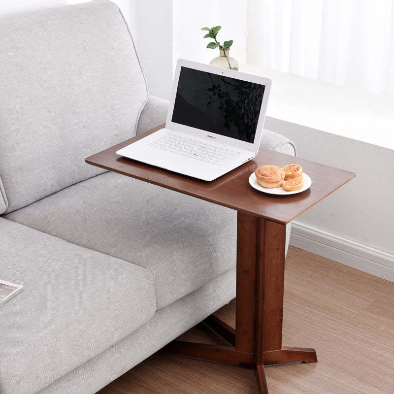 Minimalist Square Wood End Table