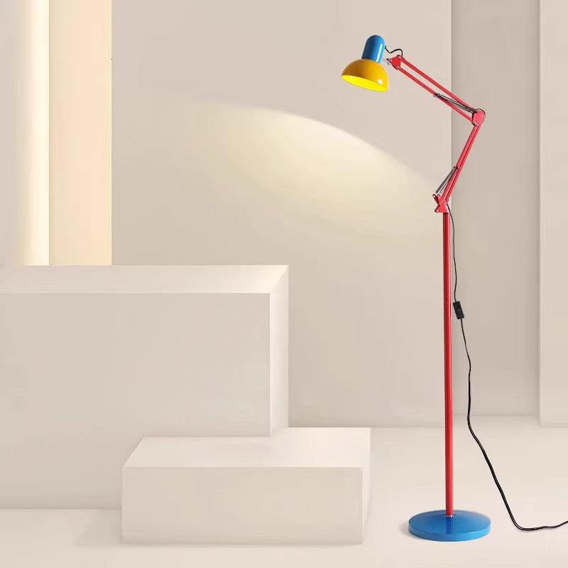 Modern Iron Half Circle Floor Lamp