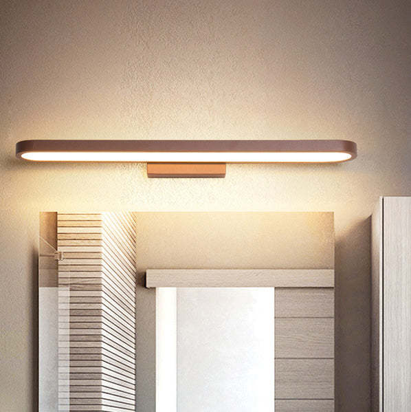 European Circular Aluminum LED Vanity Wall Sconce — White Light (5000K) / 220V-240V For UK/AU