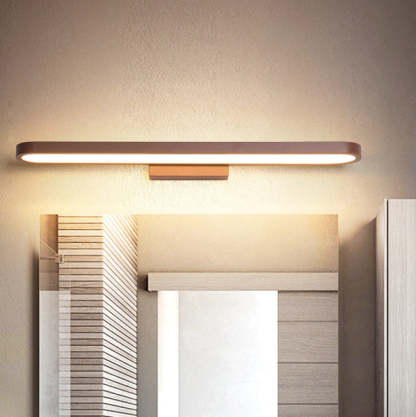 European Circular Aluminum LED Vanity Wall Sconce — White Light (5000K) / 220V-240V For UK/AU