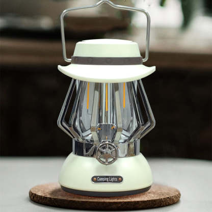 Modern Handheld Metal Camping LED Outdoor Light