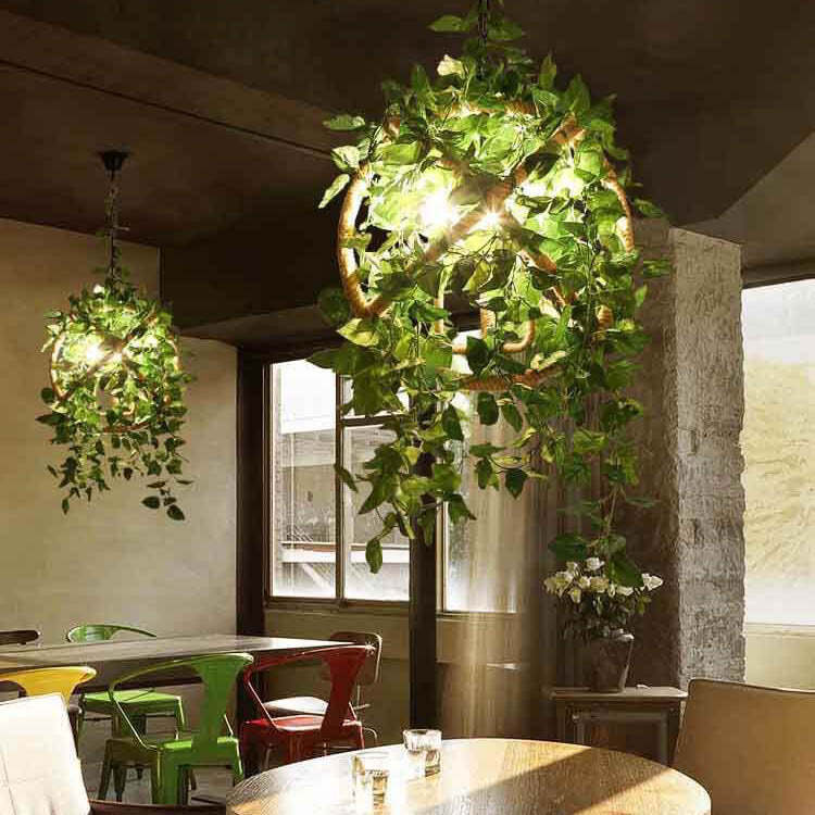 Industrial Vintage Greenery Cherry Blossom