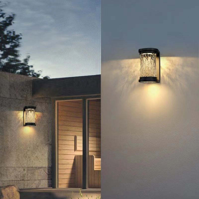Minimalist Solar Outdoor Wall Light