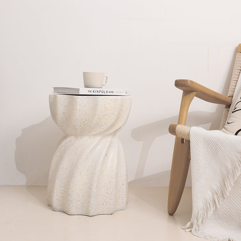 Nordic Twisted Terrazzo Texture Coffee Table