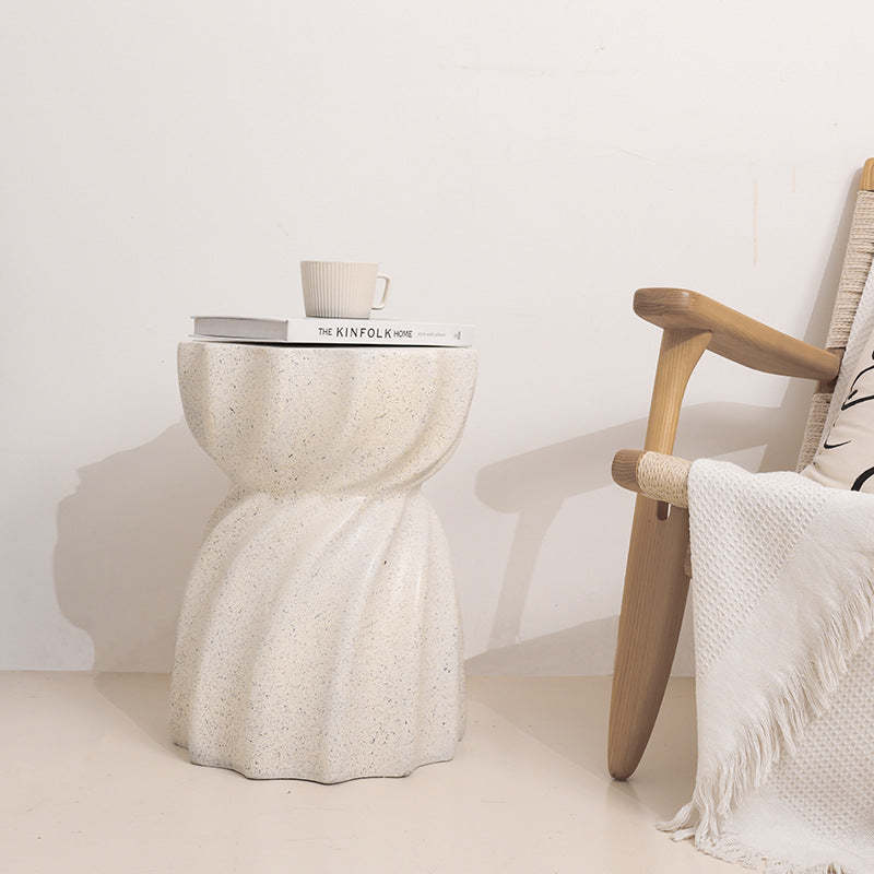Nordic Twisted Terrazzo Texture Coffee Table