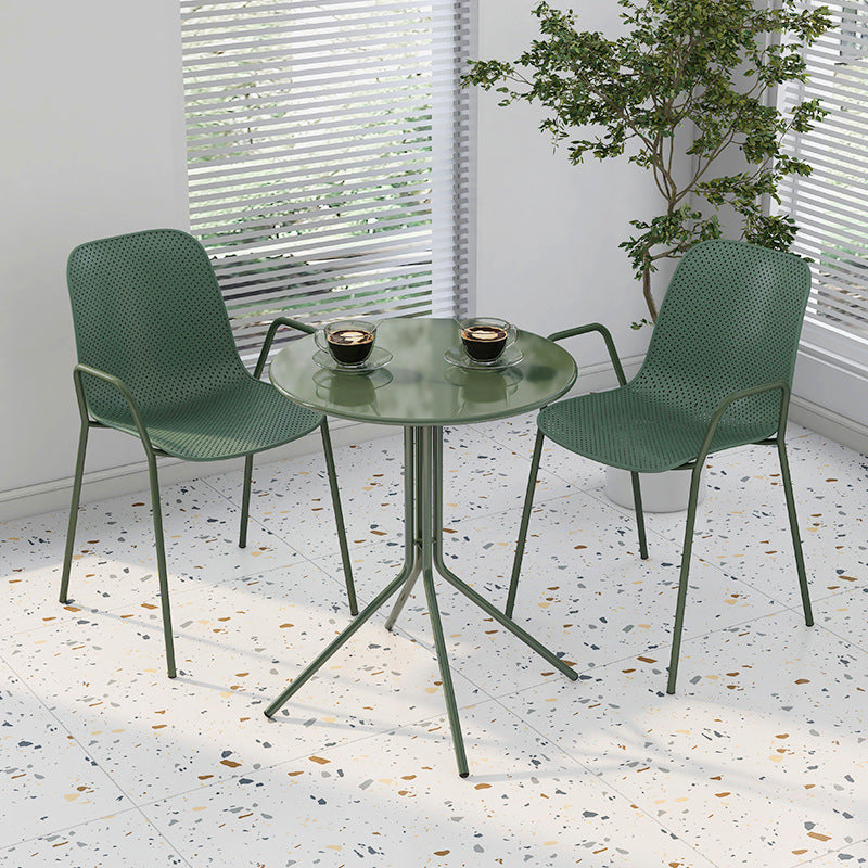 Scandinavian Round Iron Coffee Table