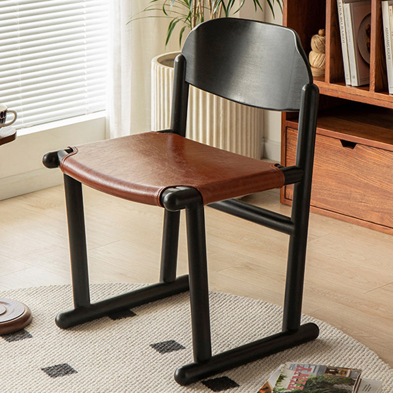 Traditional oval wood leather wood dining chairs & benches, Lighom