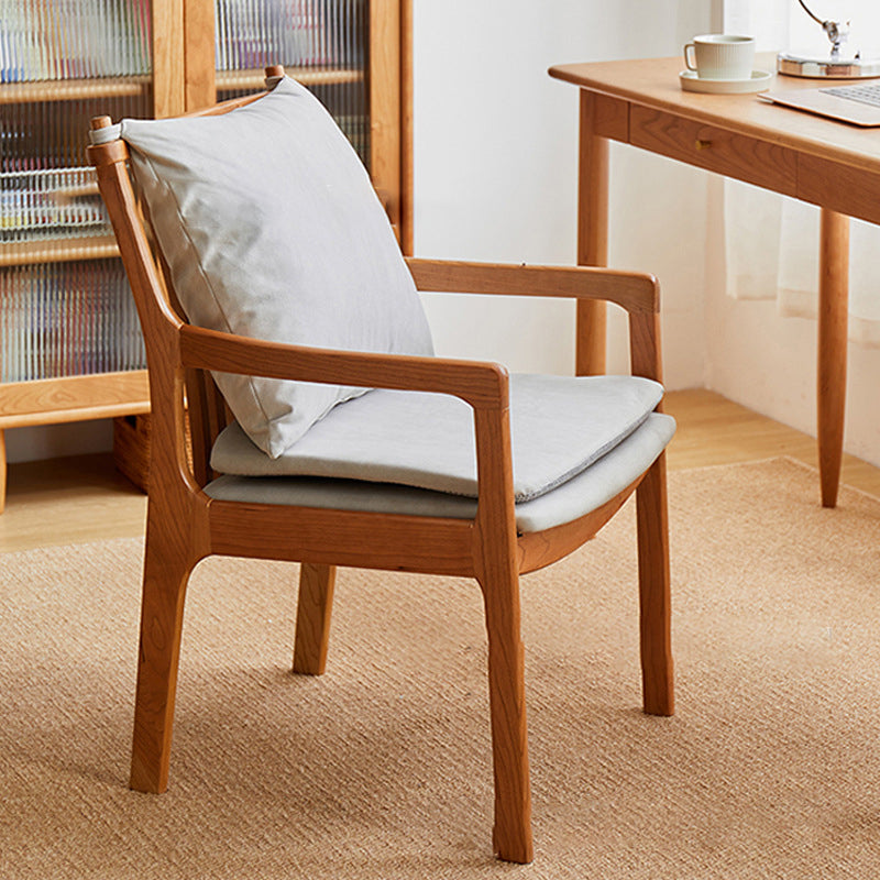 Vintage Solid Wood Dining Armchair