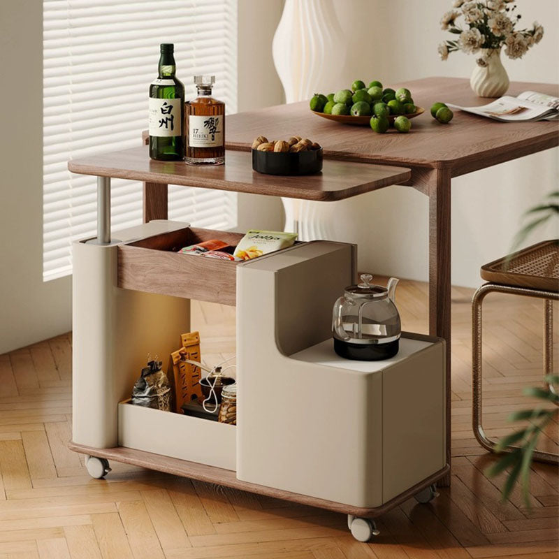 Modern Eclectic Rock Coffee Table 3-Tier