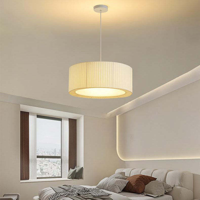 Scandinavian Iron Acrylic Fabric 4/5-Light Pendant